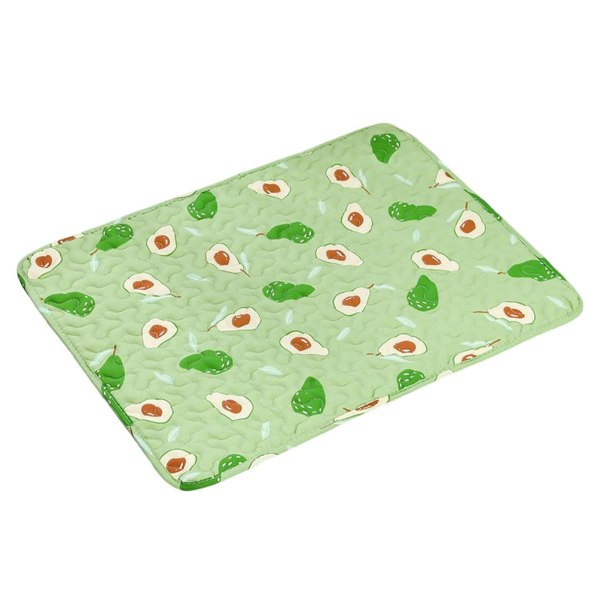 Hundbäddmatta Tvättad Halksäker Sommartryck Valpmadrassmatta-40*30cm