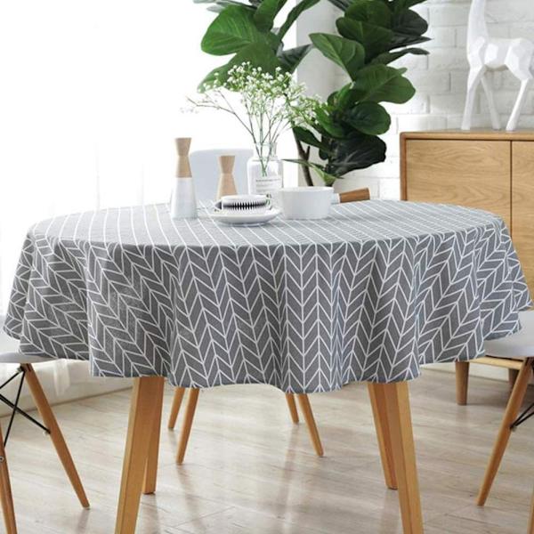 Nordisk stil bomulls-polyester blanding rund duk trekant duker, 150CM