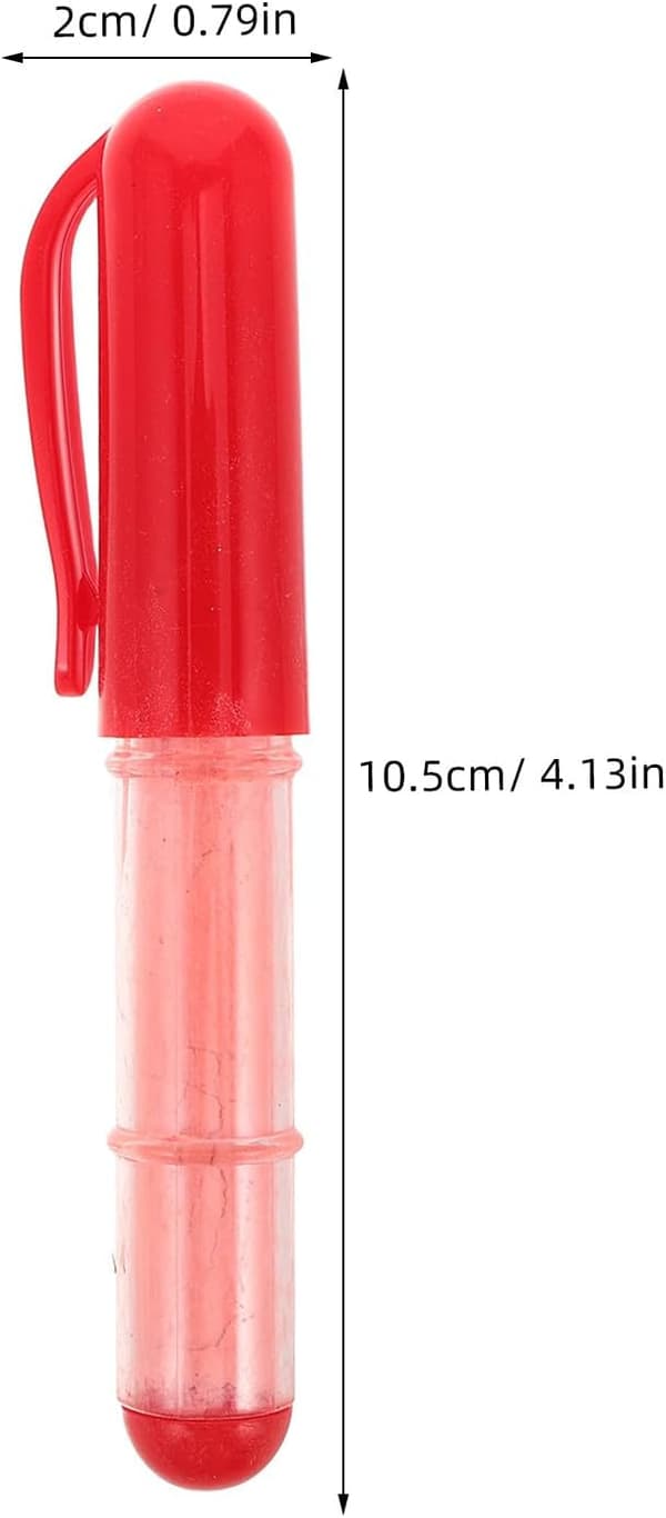 3-pack påfyllningsbar sömnadskrita för tyg med utbytbara stift och skyddslock