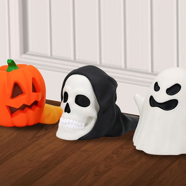 Halloween tegneserie græskar glød skelet spøgelse dørprop kiledør CatcherSkull