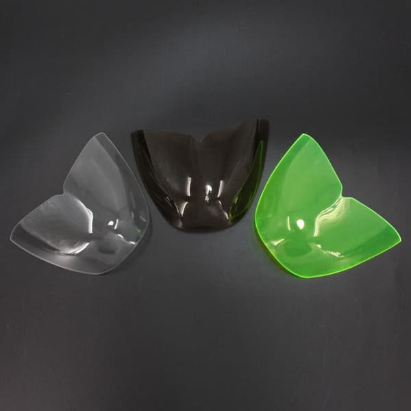 Motorcycle Headlight Lens Protector for Mt-03 Mt03 2014-2020 Black