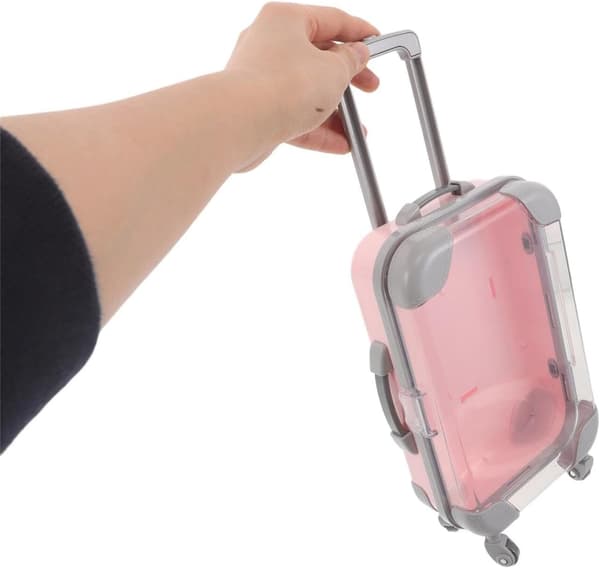 3pcs Eyelash Storage Case Mini Luggage Organizer for False Eyelash Clusters Portable Makeup Travel Case Eyelash Box