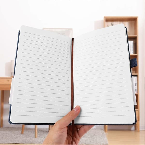 A5 Notesbog, Notesblok til Kontor, Skole, Hjem, Virksomhed, Skrivning og Noter 200 Sider