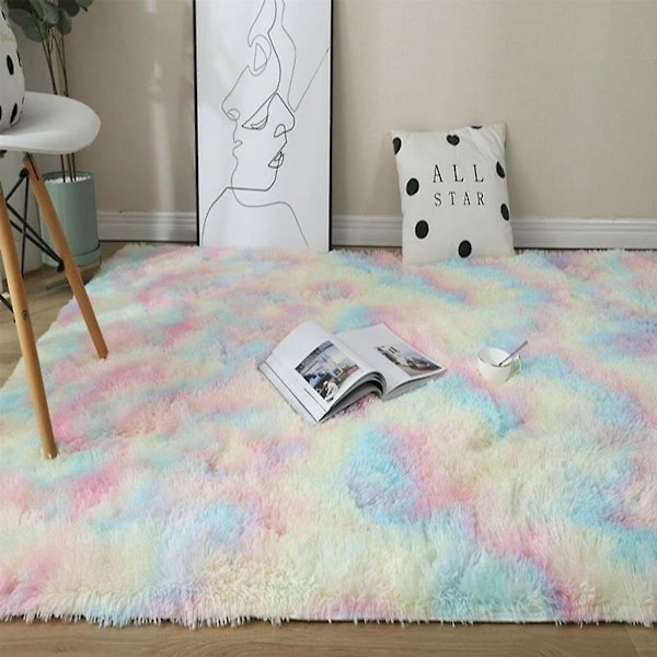 Mattor Fuskpäls Grå Sängbord Matta Soffa Matta, Supersoft Matta För Vardagsrum Sovrum Barnrum Bil Matrum Fluffig Barnmatta (80 X 150 Cm