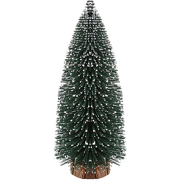 Konstgjord Vit Cedarträd Dekoration Borddekoration Tillbehör 30cm
