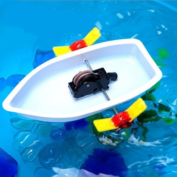 Gjør-det-selv-vitenskapeleker for barn Utdanningsvitenskapelig eksperimentsett Padlebåtfysikk Skolestammeprosjekter Lærespill for barn