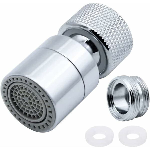 Brass Faucet Aerator, 360° Rotatable, 2 Adjustable Modes Kitchen