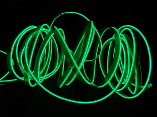 El Wire 5m/16ft Neonrør Lys Bil Interiør Dekorlist Lysstripe Annonse