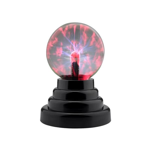 Plasmabold, 3 tommer plasma lampe, berøringsfølsom plasma globe - U