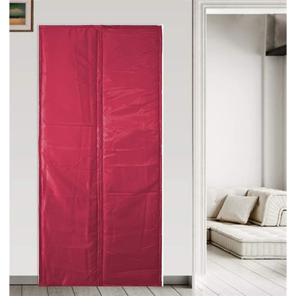 Thermal Insulation Door Insulation With Magnetic Mosquito Net Door Curtain Insulation Cotton Blackout Curtain Windproof Waterproof Sound Insulation 95