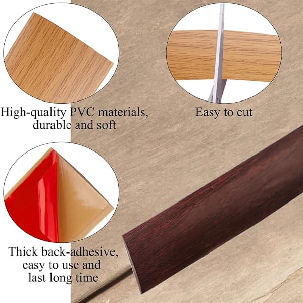 Floor Transition Strip Self-Adhesive Floor Transition Floor Threshold Strip Floor Covering Strips