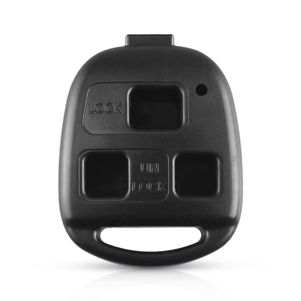 3-Button Car Key Replacement with Keypad for Toyota Black
