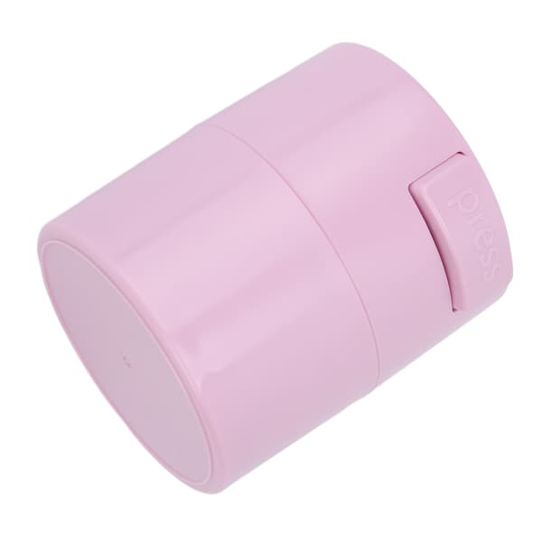 Eyelash Glue Storage Box with Negative Pressure, Large Capacity, Extension Container, Pink