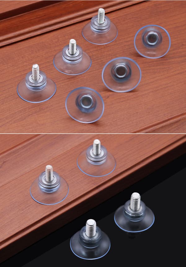 20 x suction cups Ø 32 mm with M6x thread with knurled nuts Trans{AZC}