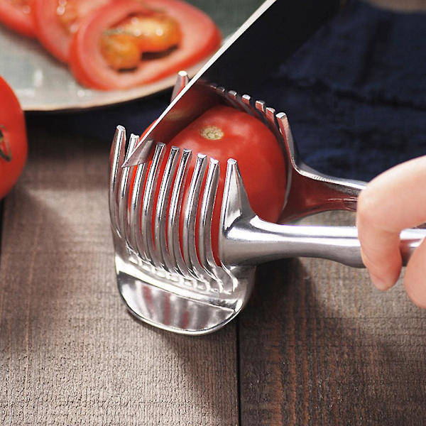 Citron- och Tomatskärare, Fruktverktyg, Skalningskorg, Skedstöd, Matförvaringsbehållare, R