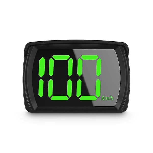Den nyeste GPS HUD Digitalt speedometer Plug and Play Alle biler Stor skrift Kmh Mph Biltilbehør null null ingen