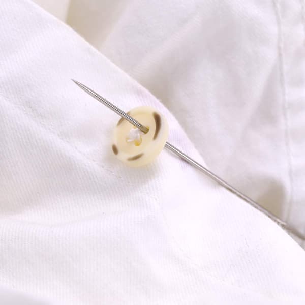 Self-threading sewing machine needles in stainless steel - 12 needles in 3 sizes - Easy to thread for seniors and beginners