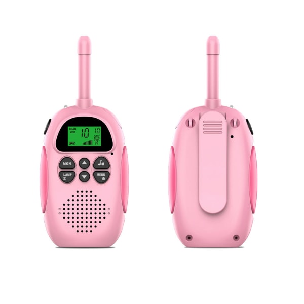 Latautuvat Lasten Walkie Talkie, FM-Radio LED-Silmät, Ratsastus Kävely Leirintä Juoksu, Paras Lahja Leikki Lapsille 3-12 V