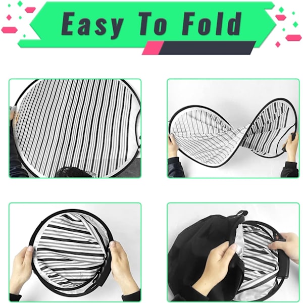 Tool-Free Dent Removal Tools (80 cm), Foldable Car Dent Reflector
