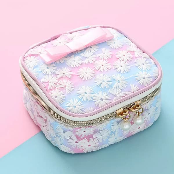 Sanitetsbindveske Sanitærvesker Organizer Holder Broderi