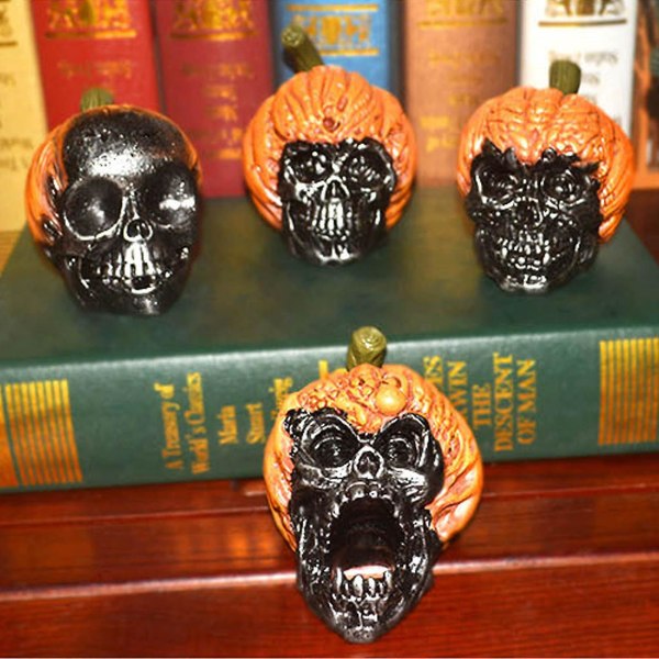 Halloween-kallopatsas pöytäveistos aikuisille ja lapsille loma-lahjaksi B