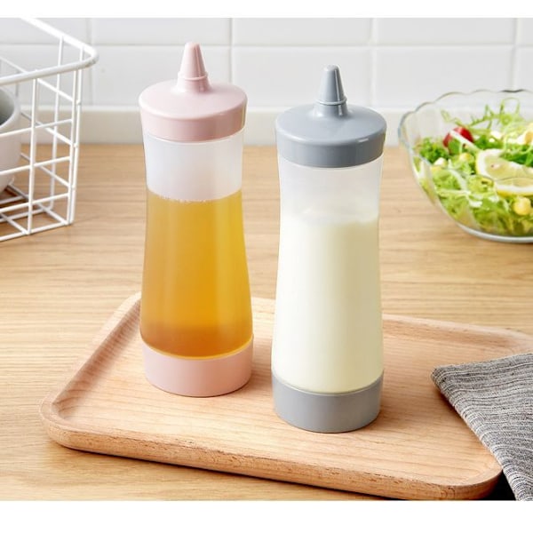 3 st Squeezebär Squirtflaskor för Ketchup, Senap, Sås - Kökstillbehör (3 st)