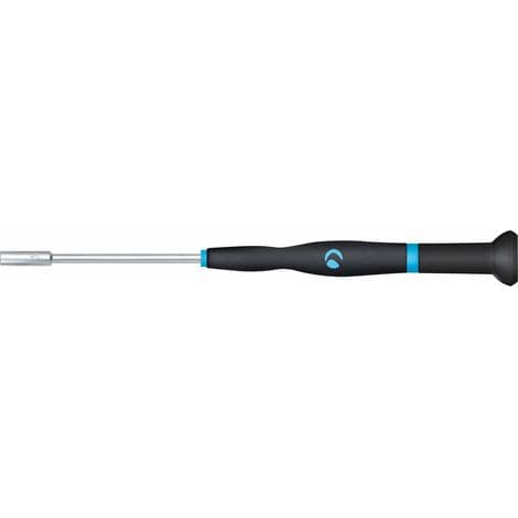 Precision Screwdriver with White Wittron Ergonomic Chrome Handle