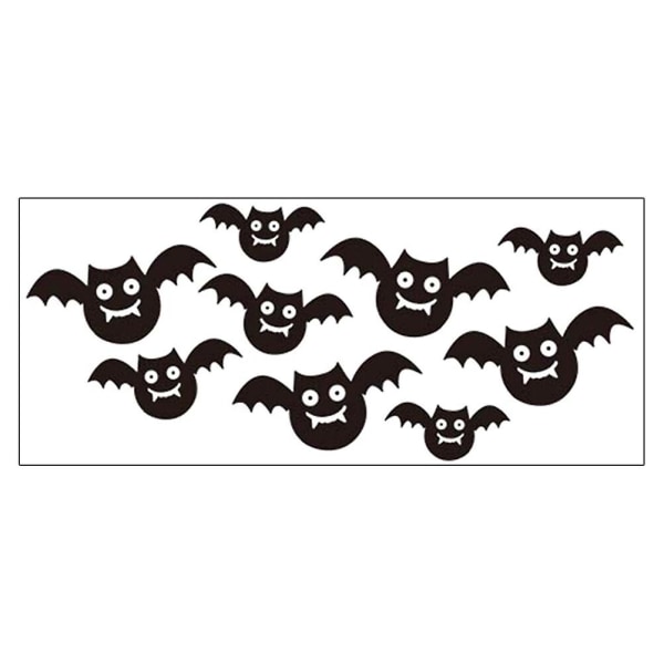 Home Decoration Adhesive Wall Sticker Decorative Sticker Funny Bat Wall Sticker Funny Wall Sticker Pvc Wall StickerBlack59x25cm