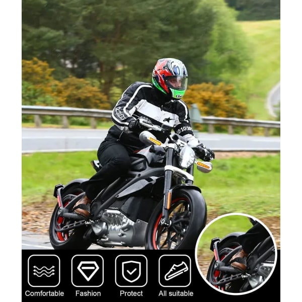 2 st Motorcykel Växelskoöverdrag, Halkskyddande Stövlskydd Växelskoöverdrag, Växelskotillbehör