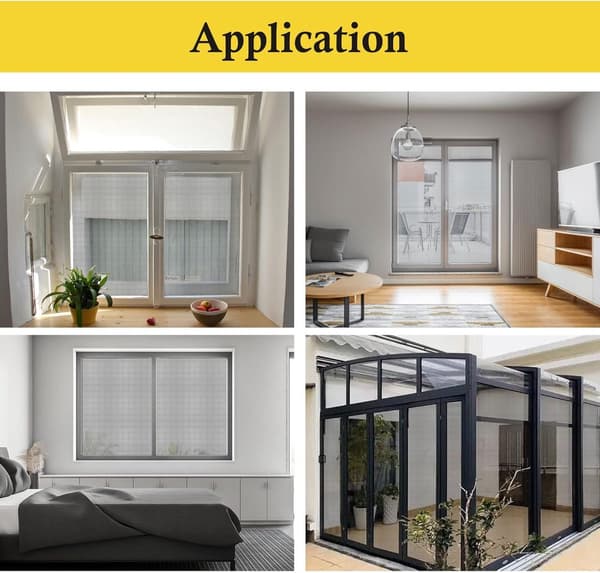 Customize Your Own Window Screen - Fly Screen - Universal Window Screen - Insect Net - Qwality - Adjustable Window Screen