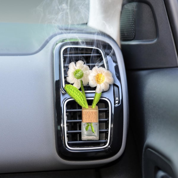 Bilvevd Aromaterapi Simulert Bukett Atmosfære Uttak Klipp, Mini Vevde Tulipaner, Solsikke, An