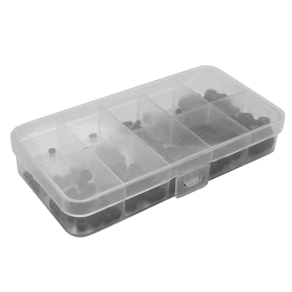 200-piece Hex Socket Screw Set M3 M4 M5 M6 M8 (Black Alloy Steel)