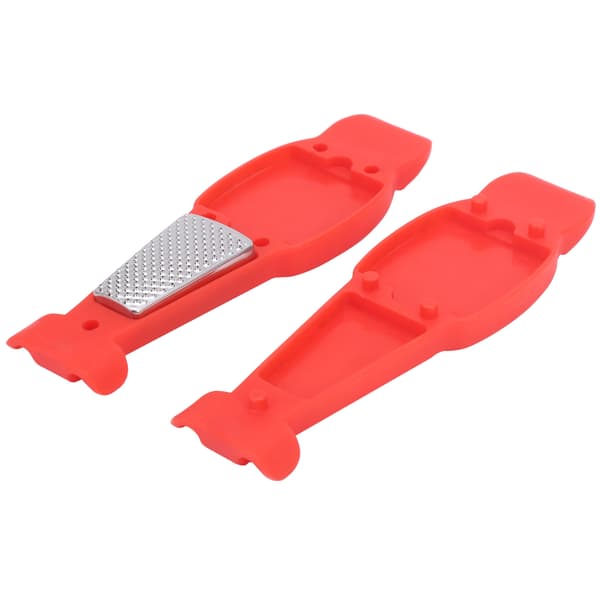 Red Bicycle Tire Repair Kit Patch Grater Tool Set