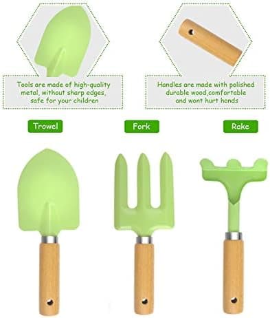 (19×7×2cm) Kids Garden Tools - Garden and Beach Tools