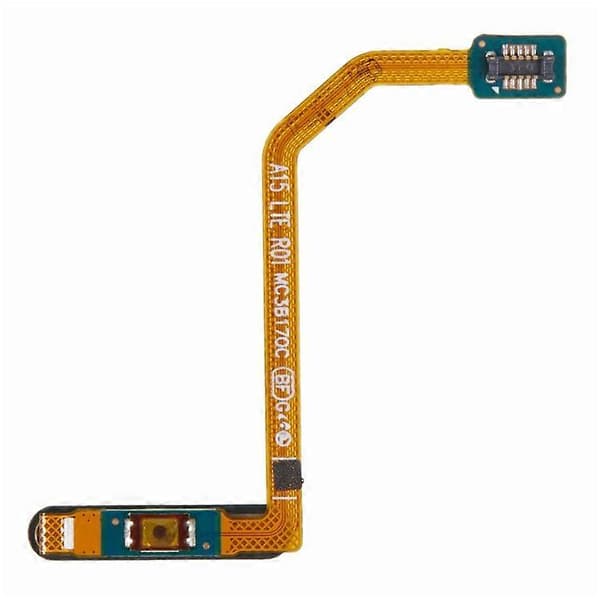 Compatible with Samsung Galaxy A25 5G (Global) (161.0 x 76.5 x 8.3mm) OEM Home Button Fingerprint Button Flex Cable Part (without logo) Blue Blue