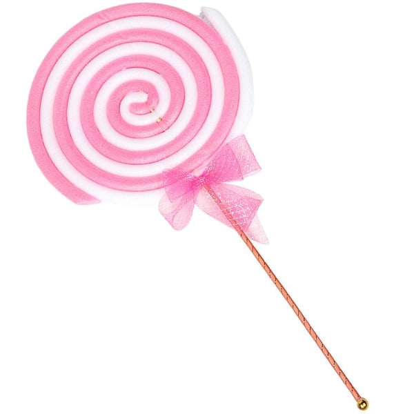 Lollipop Prop Suuri Fake Candy Koristevalokuvaus Rekvisiitta KoristetarvikePunainen66x31cm Red 66x31cm