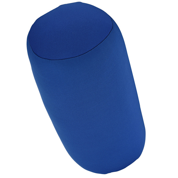 Microbead Back Pillow Roll Throw Pillow Home Sleeping Neck Support Comfortable Blue