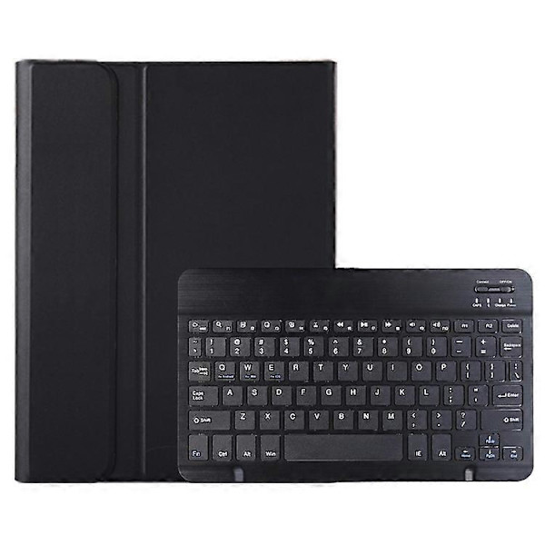 AM27 Kompatibel til Lenovo Tab K11 Plus Læder+TPU Tablet Cover med Bluetooth Tastatur