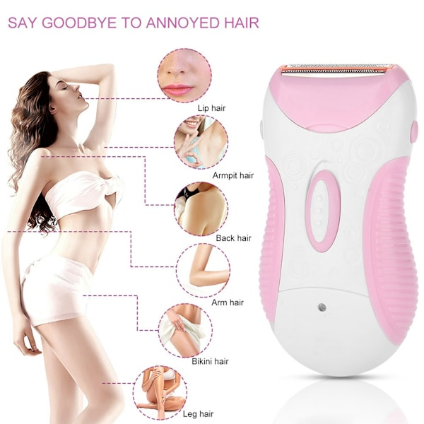 Smärtfri Elektrisk Epilator för Kvinnor, Elektrisk Rakapparat för Kvinnor, Smärtfri Epilator för Kvinnor