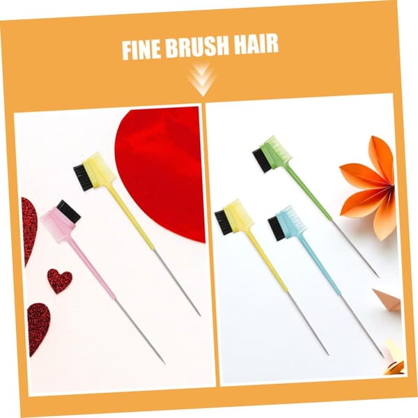 9pcs Double-Sided Eyelash and Eyebrow Comb Precision Grooming Tool