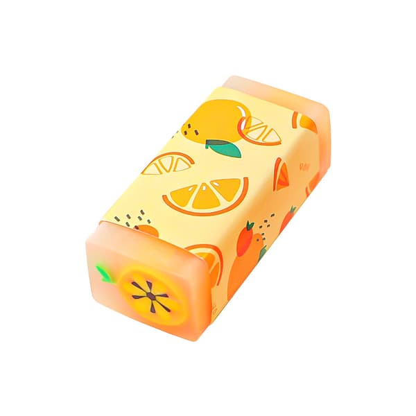 10 stk Frukt viskelær geléfarge viskelær for studenter eksamen tegning