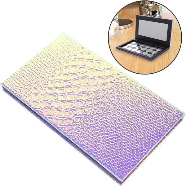 Empty Eyeshadow Palette Slots Makeup Palette Makeup Storage Container Refillable Eyeshadow Box Blush Organizer