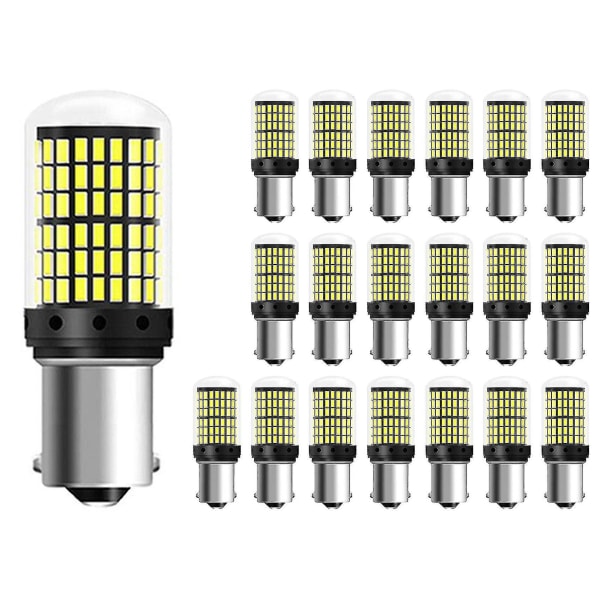 20pcs Led Bulbs 1156 Ba15s P21w Led 3014 144smd 24w 6000k