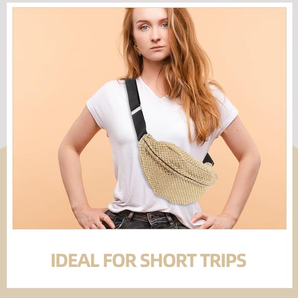 Dame Lille Taljetaske Boho Crossbody Pung til Sommerrejser