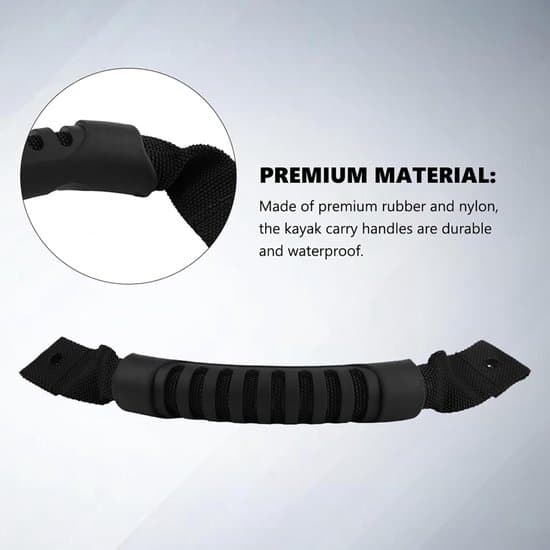 Ergonomic Kayak Handles - Replacement Handles - Non-Slip