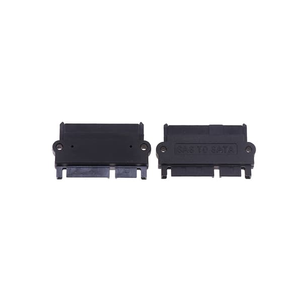 1st SFF-8482 SATA /SAS to SATA 180 Degree Angle Adapter Converter SAS SAS