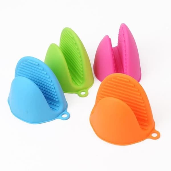 LCC® Silicone Gloves - Non-Slip Strips - Insulated Plate Holders - Kitchen