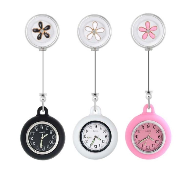 Nurse Watch - Pocket Watch - Women's Pocket Watch - Expandable Silicone Case