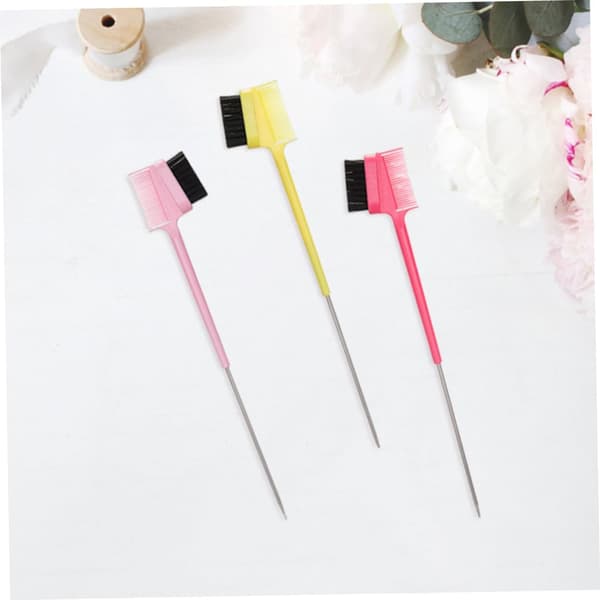 9pcs Double-Sided Eyelash and Eyebrow Comb Precision Grooming Tool