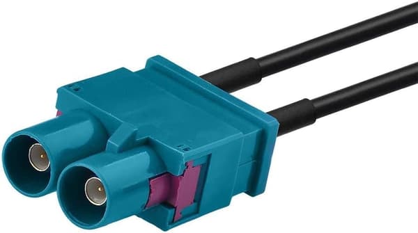 Fakra bilradio FM AM-adapterkabel for bilmottaker stereo bilradio